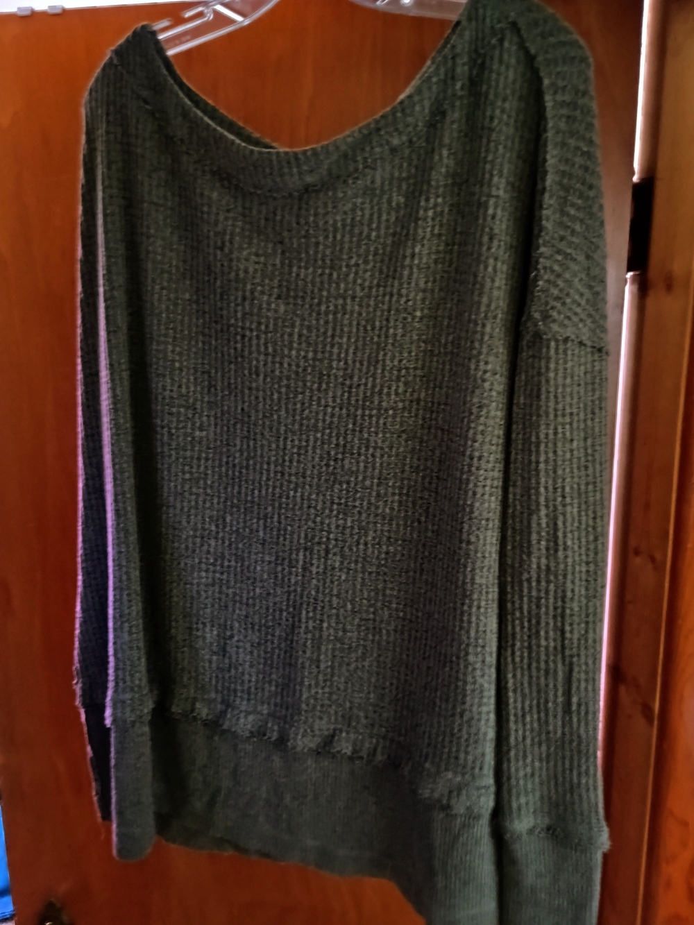 We The People Waffle Knit Tunic